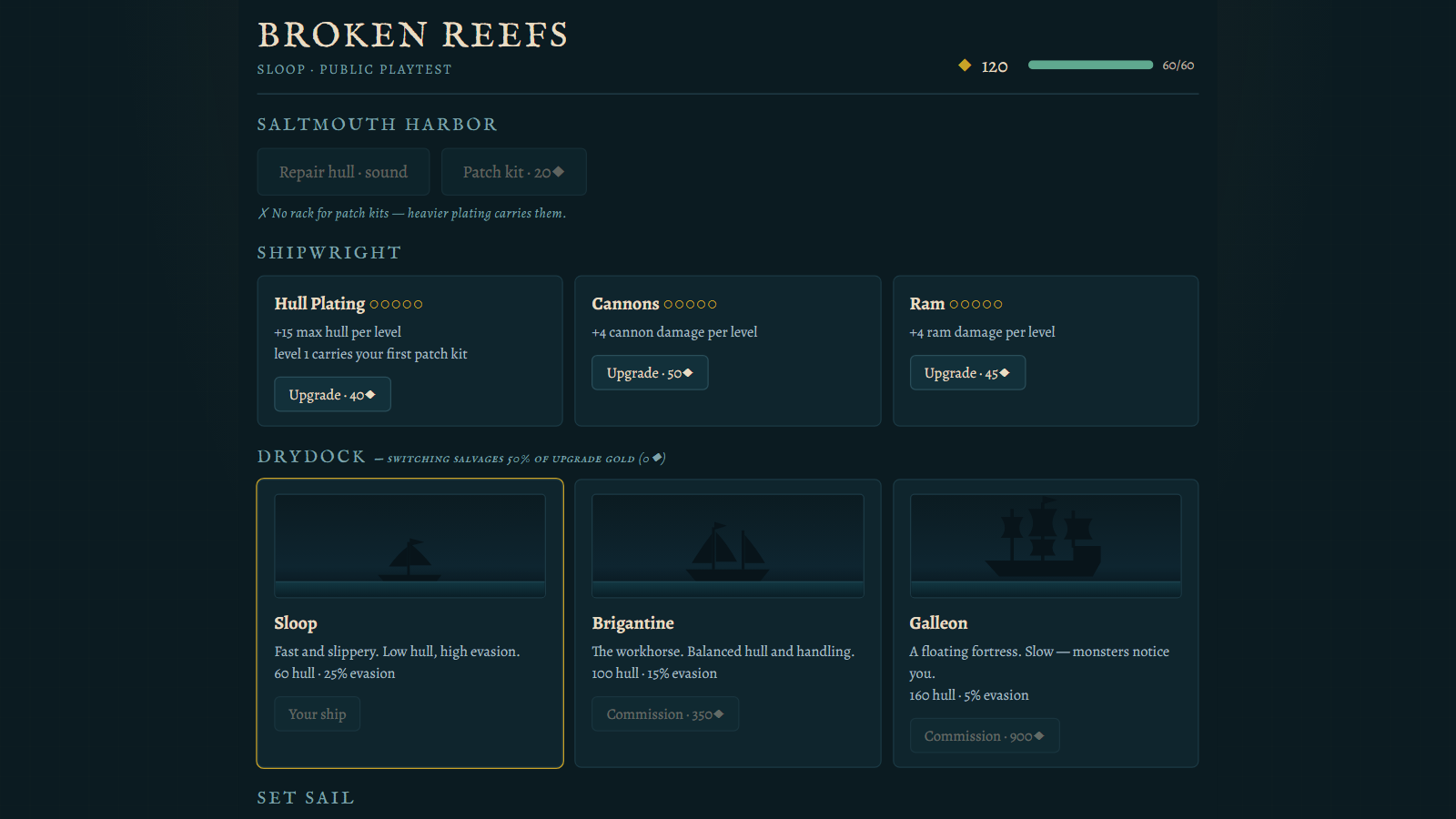 Broken Reefs: the port